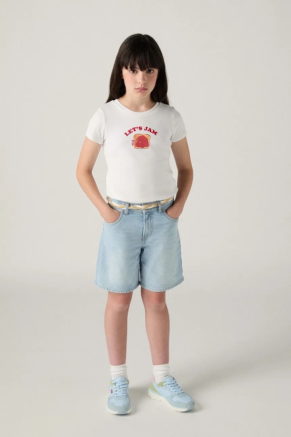 Levi's maglietta per bambini RIB MEET AND GREET JAM TEE 4EP780