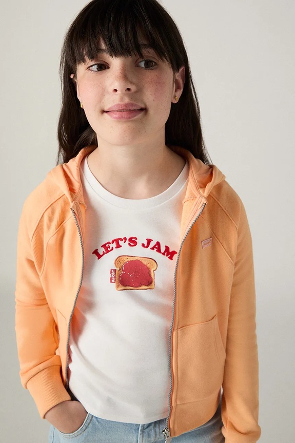 Levi's maglietta per bambini RIB MEET AND GREET JAM TEE 4EP780