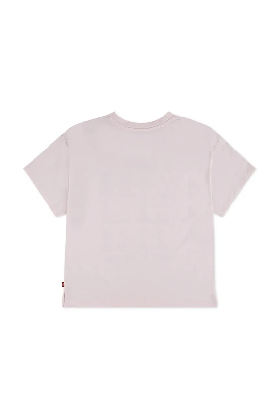 Levi's maglietta per bambini BOOTS OVERSIZED SS TEE 3EP785 rosa SS26