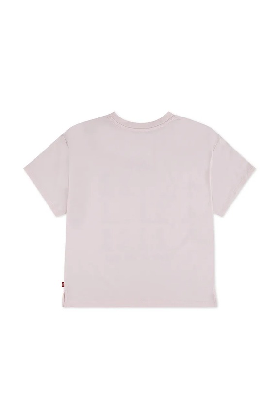 BIMBA Levi's maglietta per bambini BOOTS OVERSIZED SS TEE 4EP785 rosa
