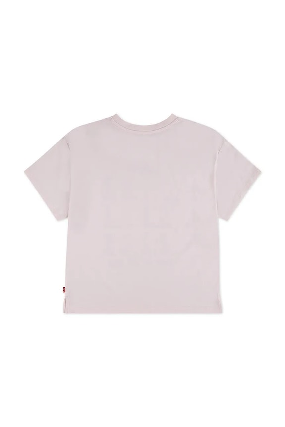 BIMBA Levi's maglietta per bambini BOOTS OVERSIZED SS TEE 4EP785 rosa