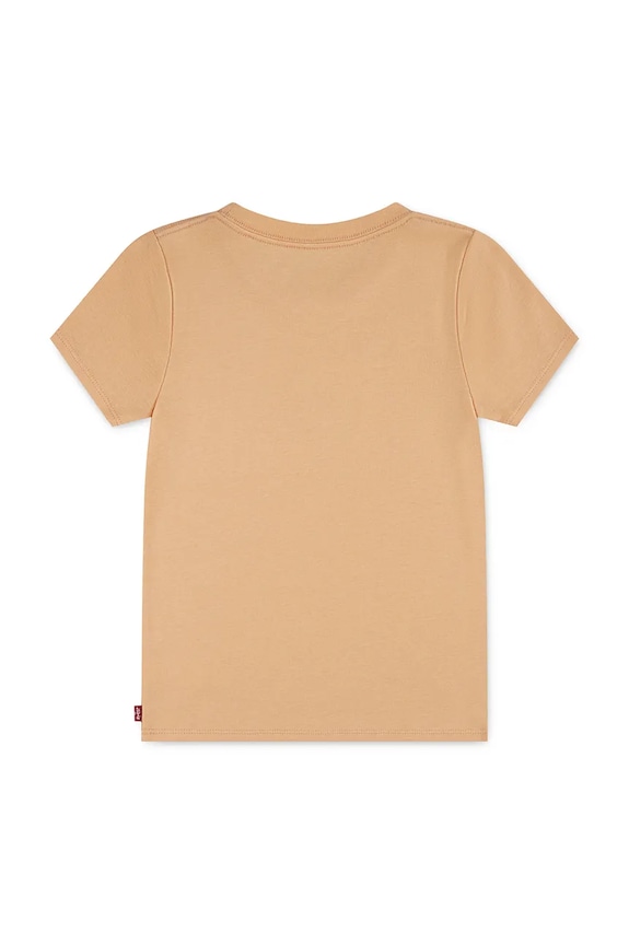 Dječja majica kratkih rukava Levi's DAISY BATWING 4EP792 narančasta SS26