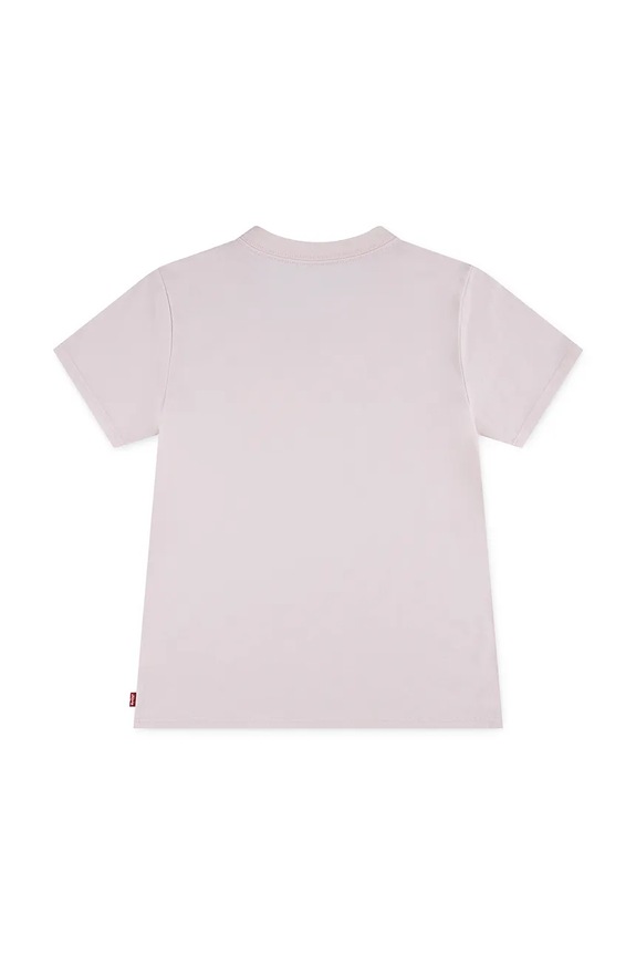 Deklice Otroška kratka majica Levi's STRAWBERRY SS BATWING TEE 4EP887 roza