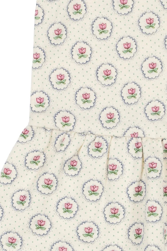 Dječja pamučna majica kratkih rukava Konges Sløjd CLASSIC TEE GOTS bež KS104735.PPY2