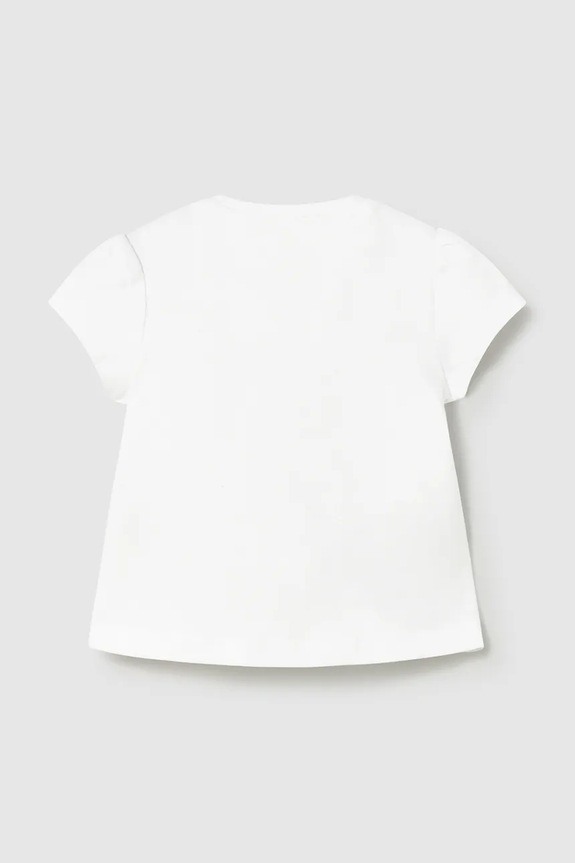 Mayoral Newborn tricou bebe 1076.2R.Newborn.PPY2 alb SS26