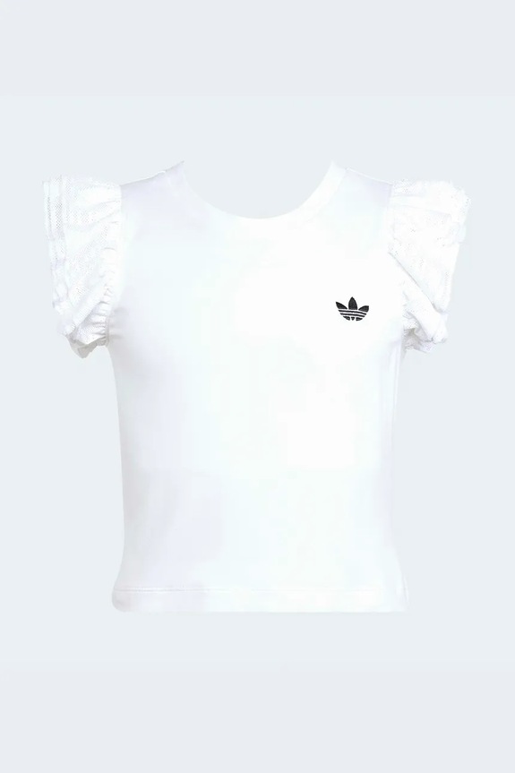adidas Originals majica za djecu s pamukom KC6771 bijela SS26