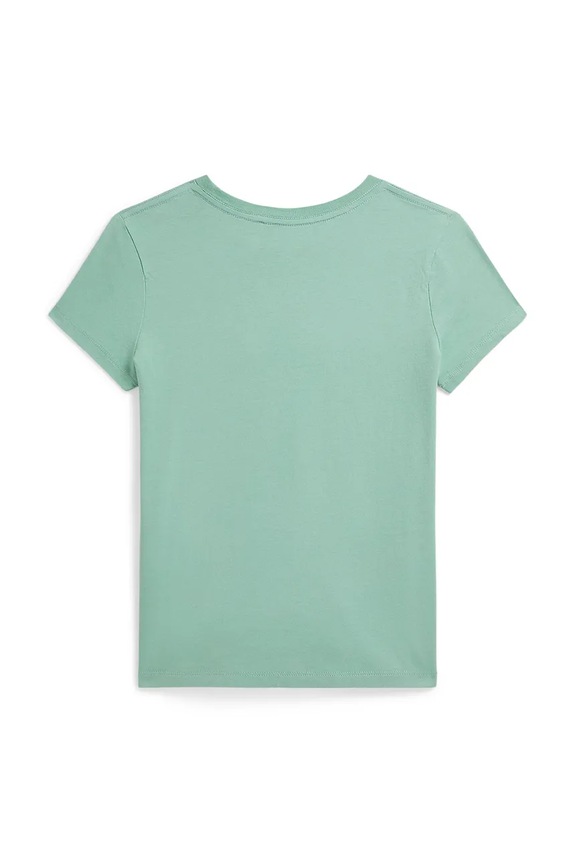 Polo Ralph Lauren t-shirt in cotone per bambini 313A11768001 turchese SS26