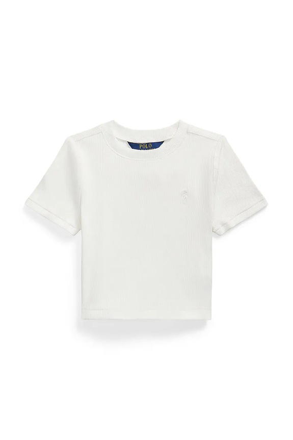Polo Ralph Lauren t-shirt bawełniany dziecięcy bawełna biały 313A96144001