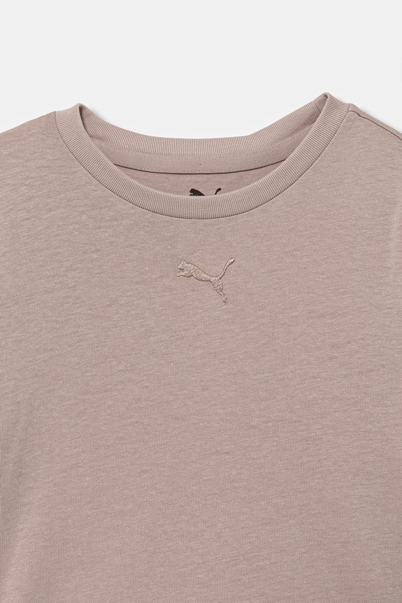 Dziewczynka Puma t-shirt dziecięcy bawełniany ESS Centered Cat Logo 692972.PPY2 różowy