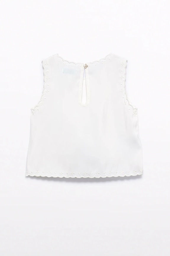 Abel&Lula top copii 5177.4.Mini.PPY2 alb SS26