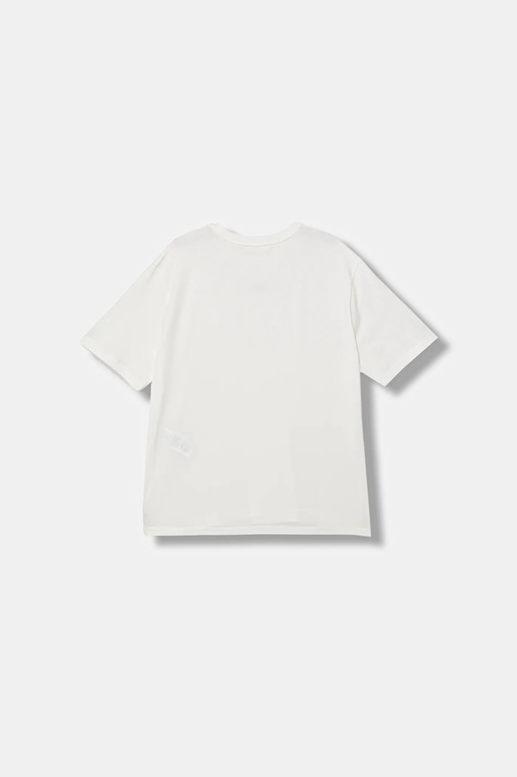 Detské tričko Elisabetta Franchi EFTS256.0.JE006.140.158 béžová SS26