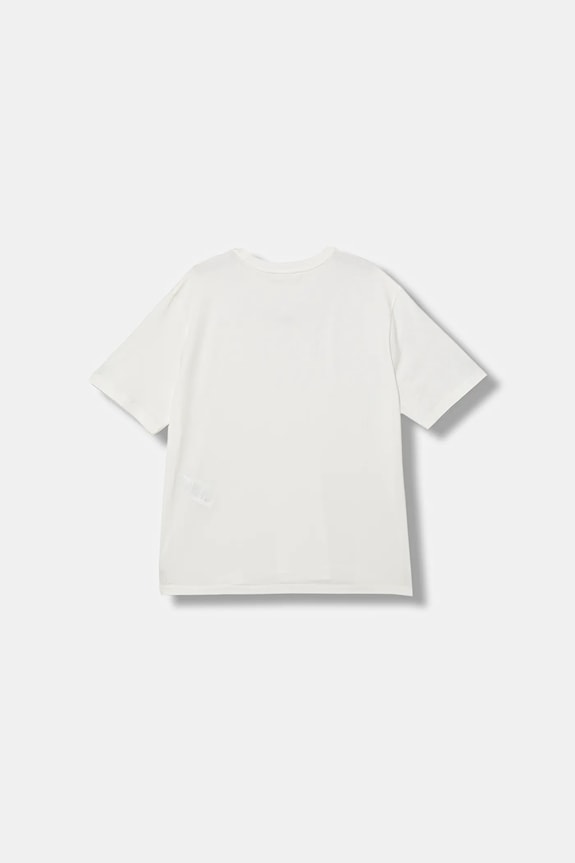 Detské tričko Elisabetta Franchi EFTS256.0.JE006.140.158 béžová SS26