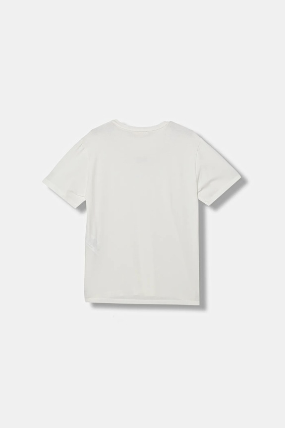 Detské tričko Elisabetta Franchi EFTS260.0.JE006.140.158 béžová SS26