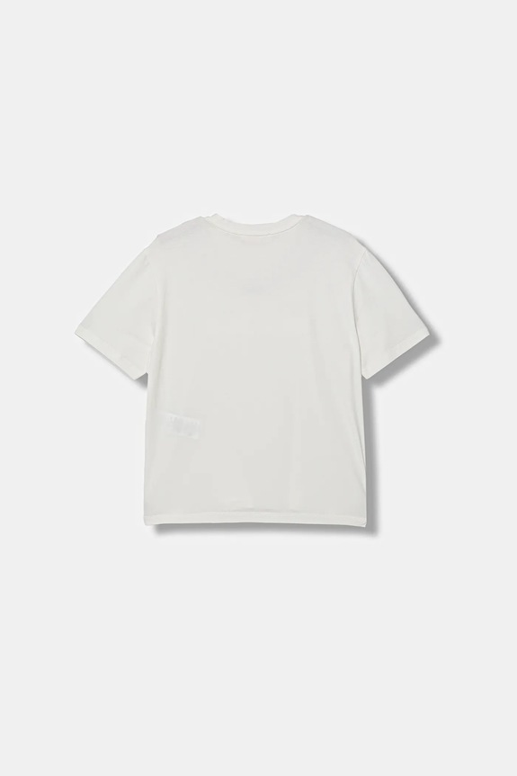 Detské tričko Elisabetta Franchi EFTS262.0.JE006.140.158 béžová SS26