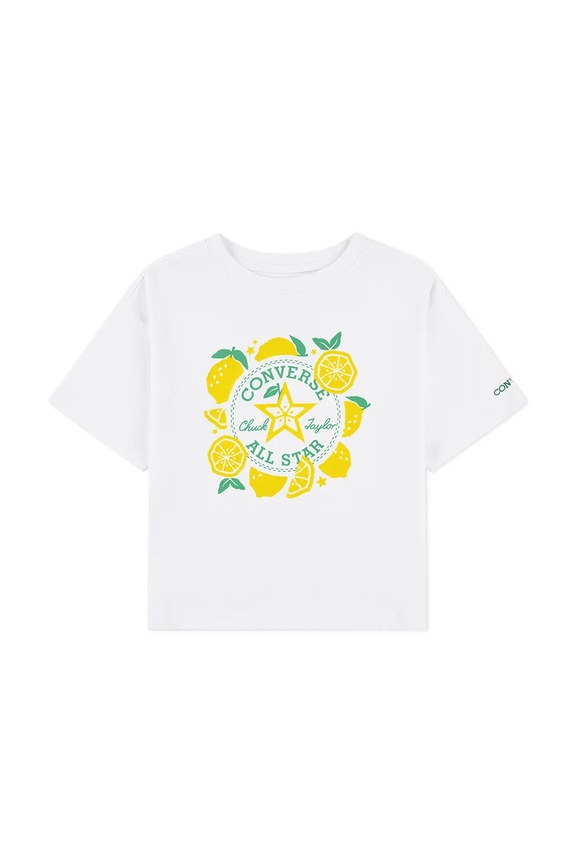 Converse t-shirt dziecięcy pozostałe biały 3CJ523