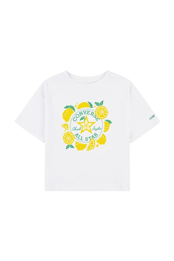 Converse t-shirt dziecięcy pozostałe biały 3CJ523