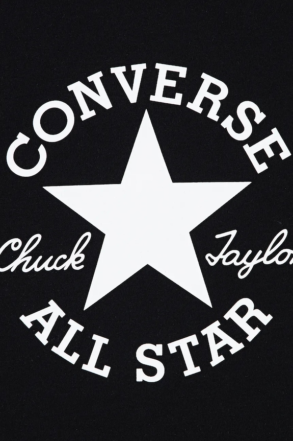 Dziewczynka Converse t-shirt dziecięcy 4CH526 czarny