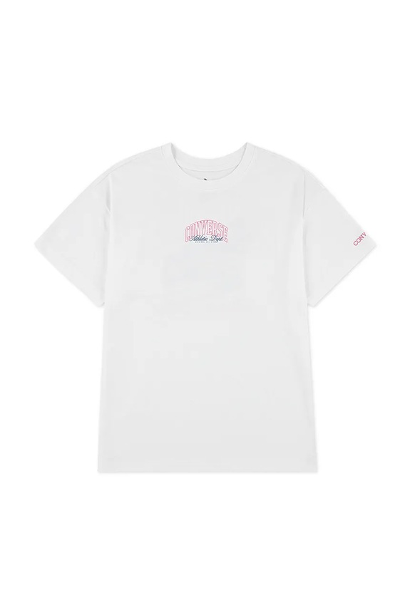 Converse t-shirt dziecięcy 4CH768 biały SS26