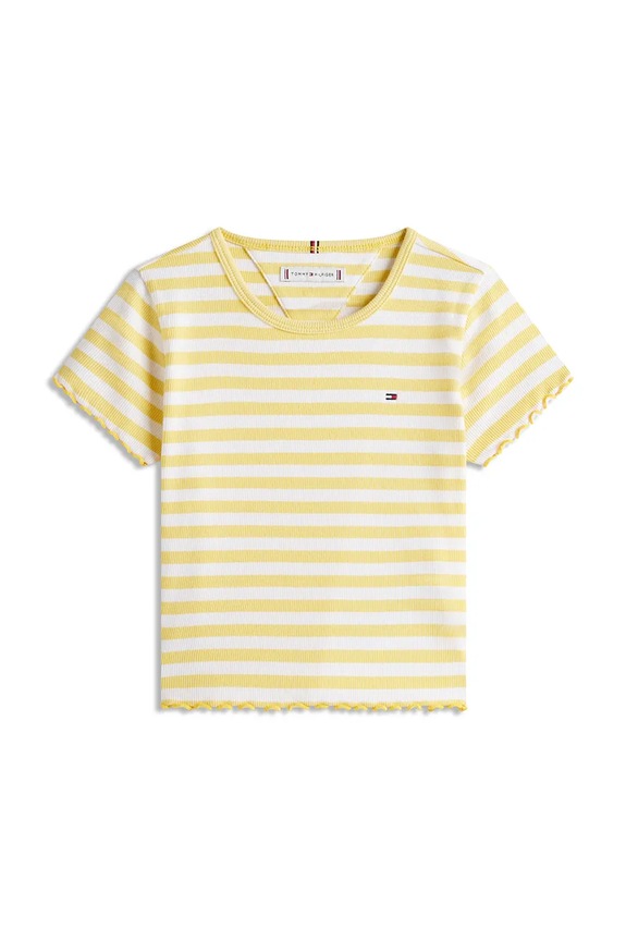 Tommy Hilfiger tričko detské bavlnené KG0KG08590.128.176.PPY2 tmavomodrá SS26