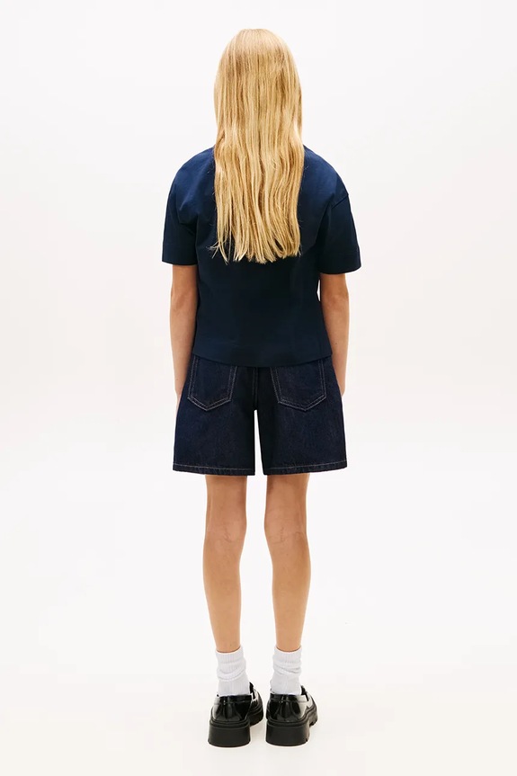 Tommy Hilfiger tričko detské bavlnené tmavomodrá KG0KG09523.128.176.PPY2