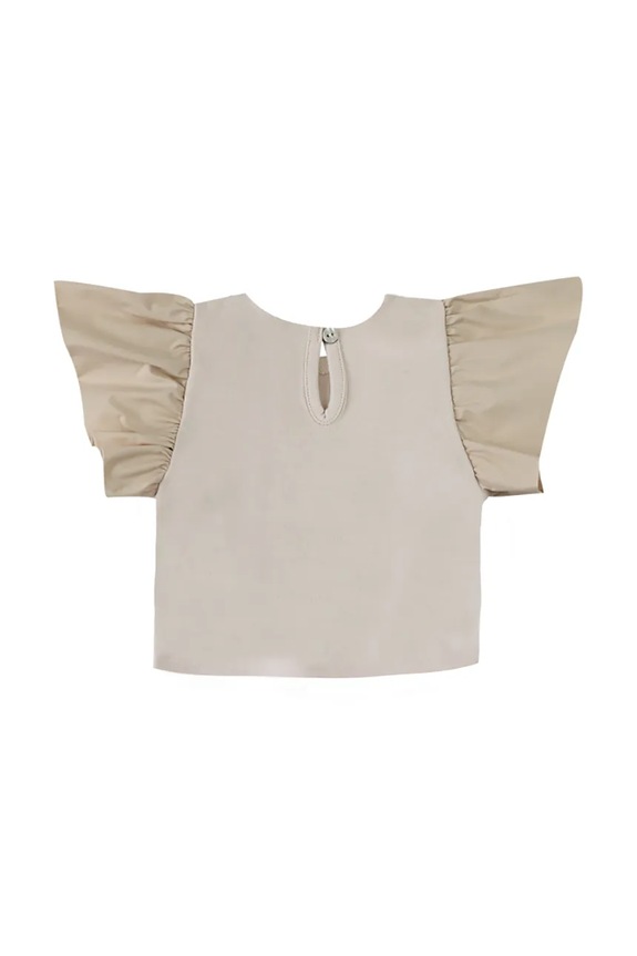 Момиче Детска тениска Donsje Ubah Top 4115500 бежов