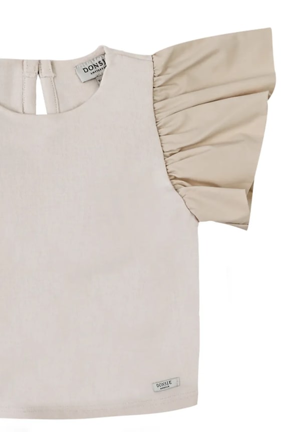 Детска тениска Donsje Ubah Top бежов 4115500