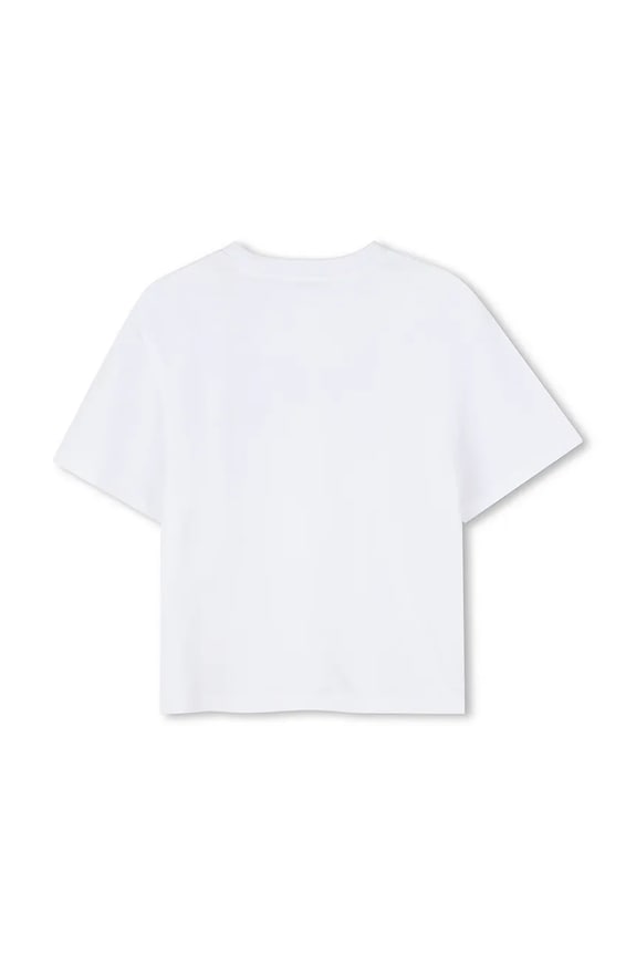 Marc Jacobs t-shirt bawełniany dziecięcy W60746.114.150 biały SS26