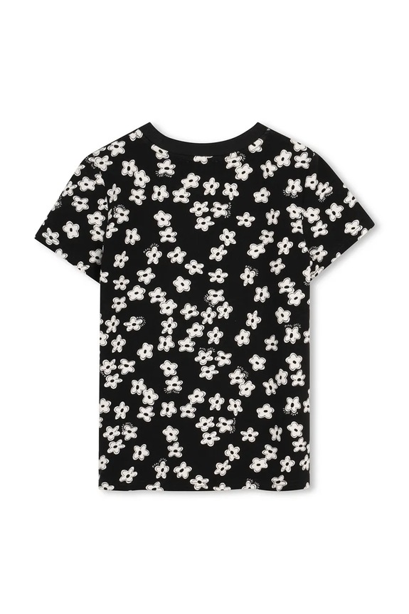 Παιδικό μπλουζάκι Marc Jacobs W60738.94.108 μαύρο SS26