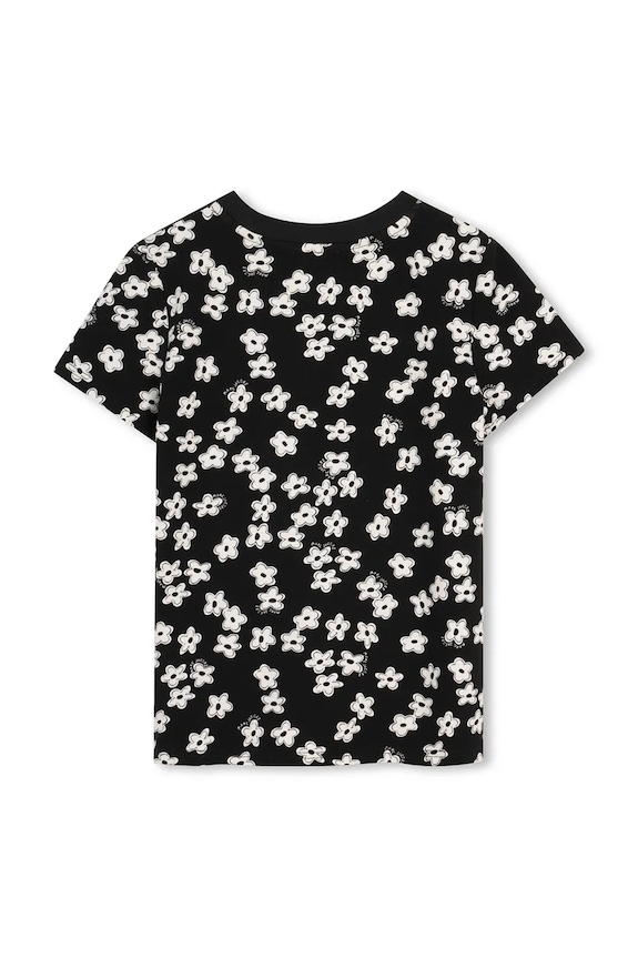 Παιδικό μπλουζάκι Marc Jacobs W60738.94.108 μαύρο SS26