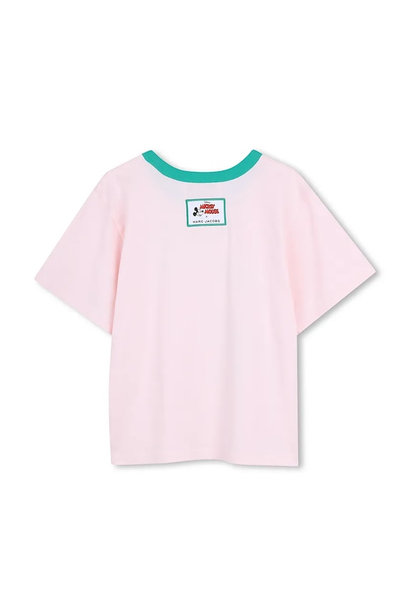 Marc Jacobs tricou pentru copii, din bumbac W60743.86.108 roz SS26
