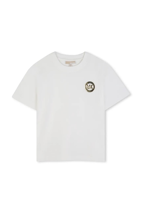 Dětské tričko Michael Kors R30604.94.108 bílá SS26