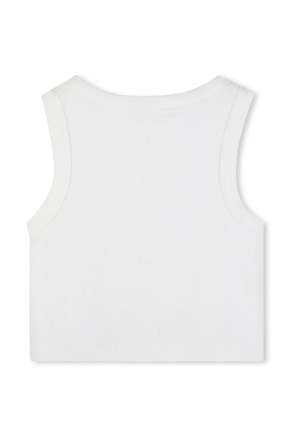 Michael Kors top detský bavlnený R30609.156 biela SS26
