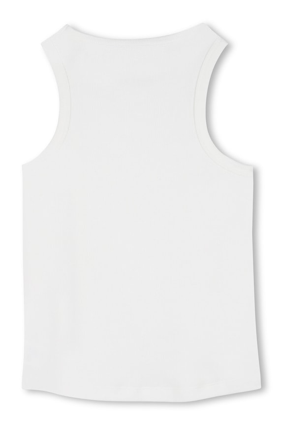 Kenzo Kids top dziecięcy K61880.114.150 biały SS26