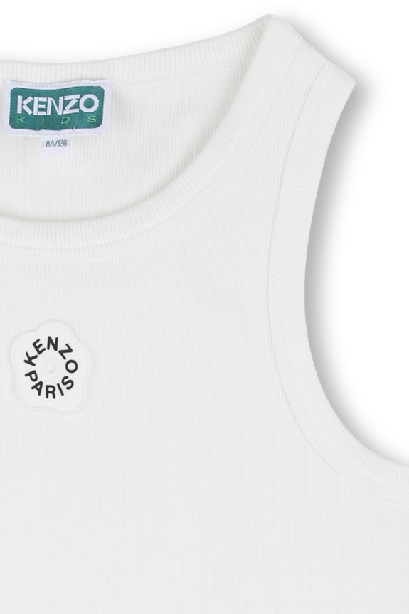 Dziewczynka Kenzo Kids top dziecięcy K61880.114.150 biały