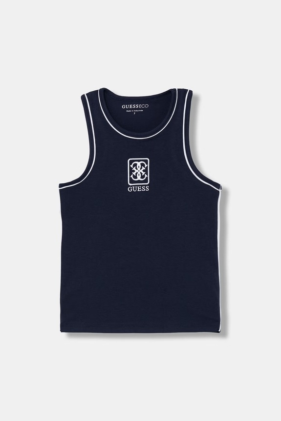 Guess top detský s bavlnou tmavomodrá J6GI11.K6YW4.PPY2.M