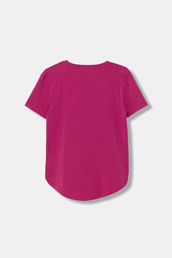 Детска памучна тениска Guess J6GI13.K6YW4.PPY2.M розов SS26