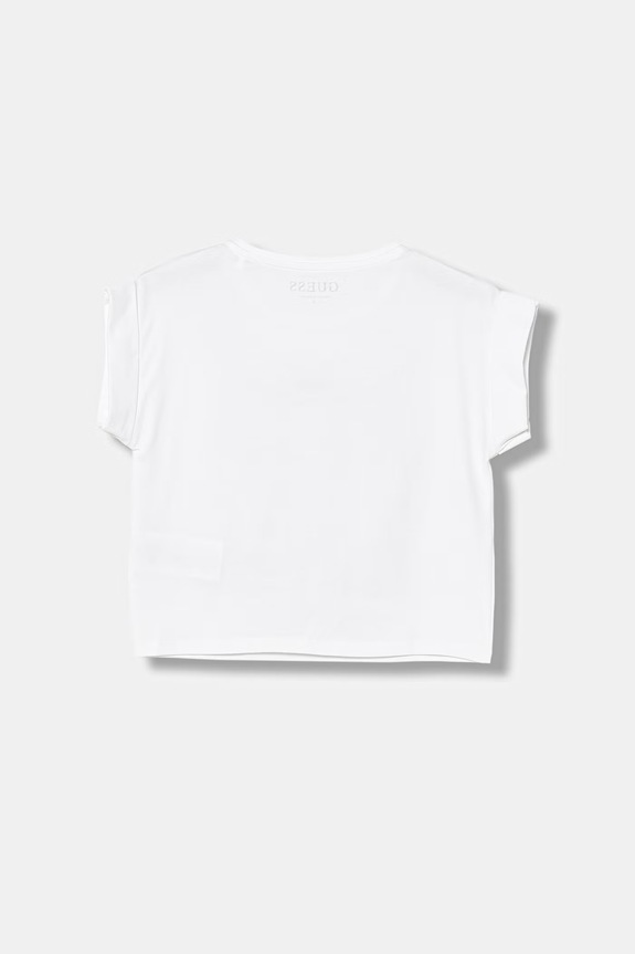 Dětské tričko Guess J6GI20.K6YW4.PPY2.M bílá SS26