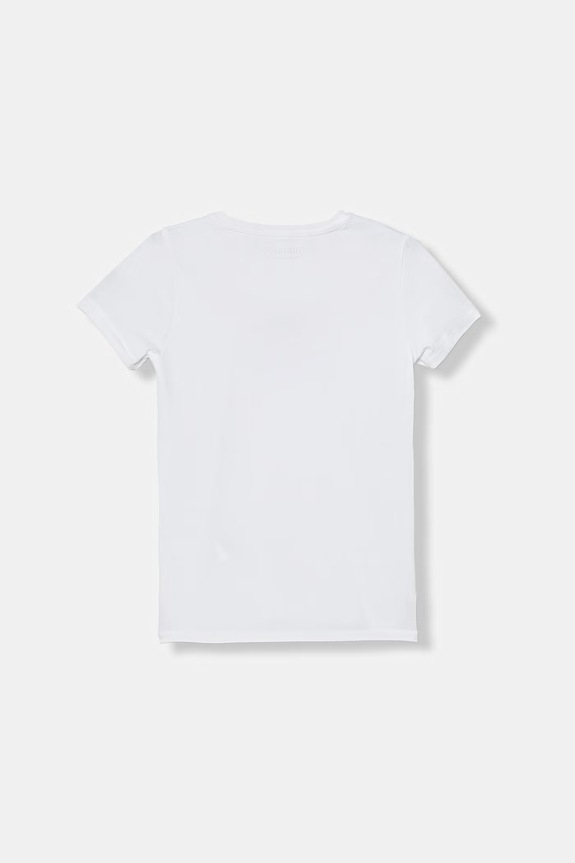 Guess basic tričko detské bavlnené J6GI28.K6YW4.PPY2.M biela SS26