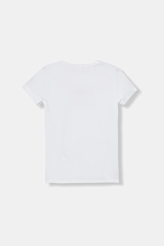 Guess basic tričko detské bavlnené J6GI28.K6YW4.PPY2.M biela SS26