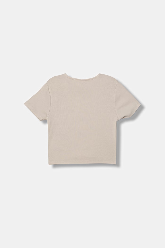 Guess basic tričko detské bavlnené J6GI32.KBZP4.PPY2.M béžová SS26