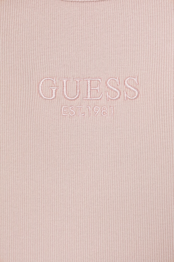 Dievča Guess basic tričko detské bavlnené J6GI32.KBZP4.PPY2.M oranžová
