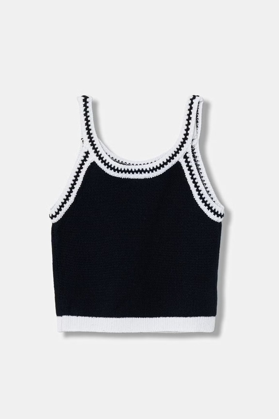 Dětský bavlněný top Guess J6GR01.Z5511.PPY2.M námořnická modř SS26