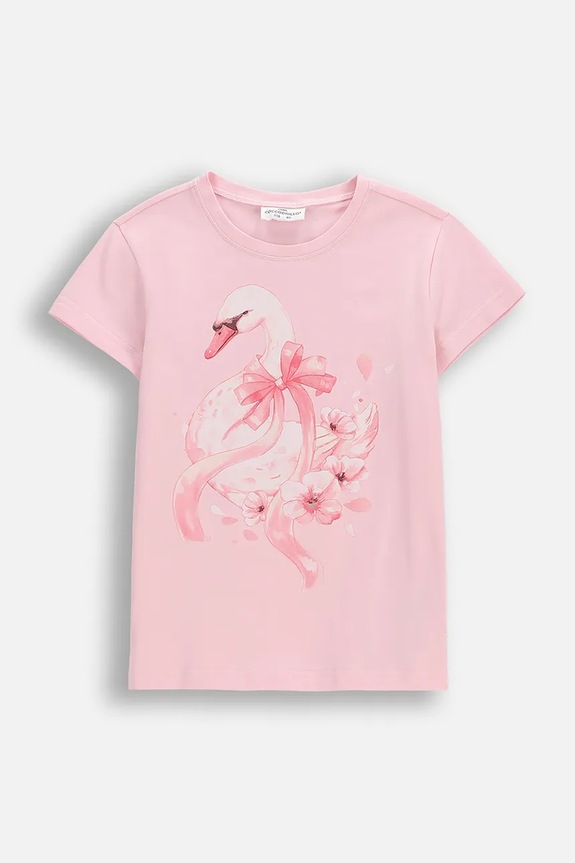 Coccodrillo maglietta per bambini tessuto elasticizzato rosa WC6143203VGA
