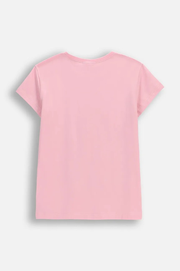 Coccodrillo maglietta per bambini WC6143205VGA rosa SS26