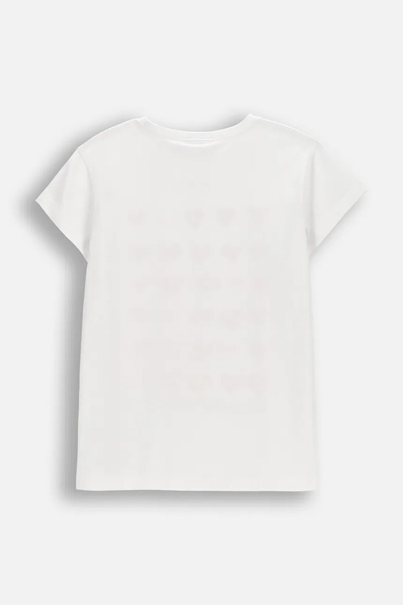 Coccodrillo t-shirt dziecięcy WC6143217VGA biały SS26