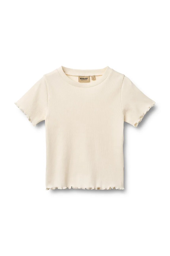 Fete Wheat tricou pentru copii, din bumbac pachet de 2 0132.178a.GOTS roz