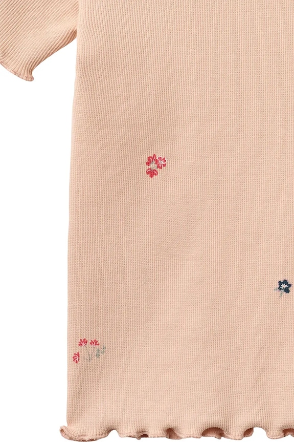 Wheat tricou pentru copii, din bumbac pachet de 2 0132.178a.GOTS roz