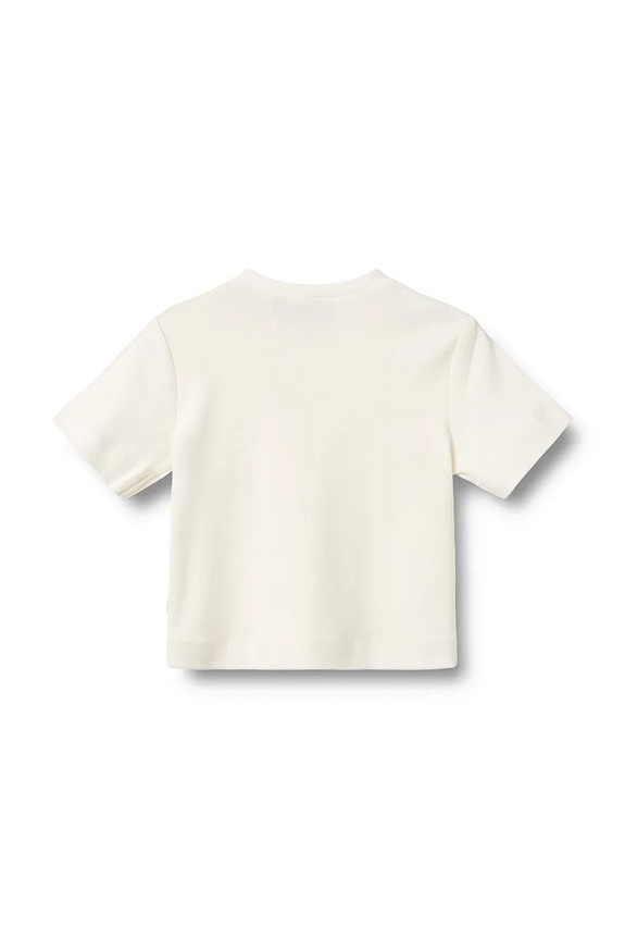 Wheat majica za bebe od pamuka 4114.010.GOTS bijela SS26