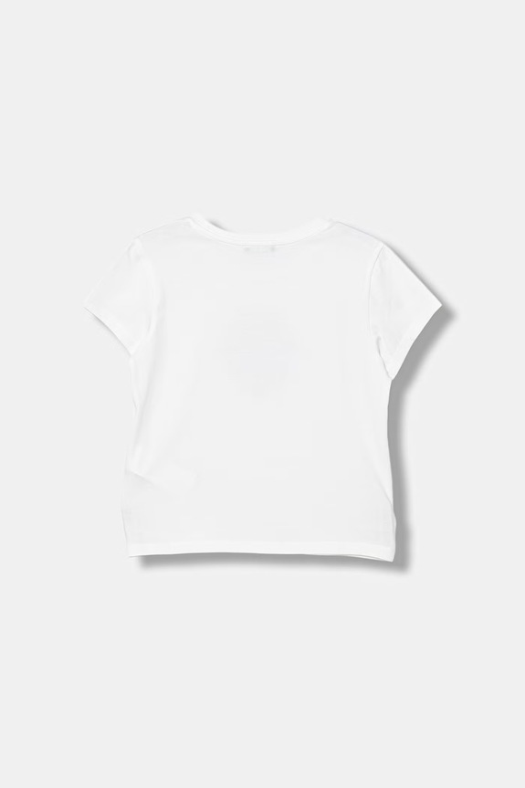 Lány United Colors of Benetton t-shirt gyerek pamut 3I1XC10S6.G.Stagionale fehér
