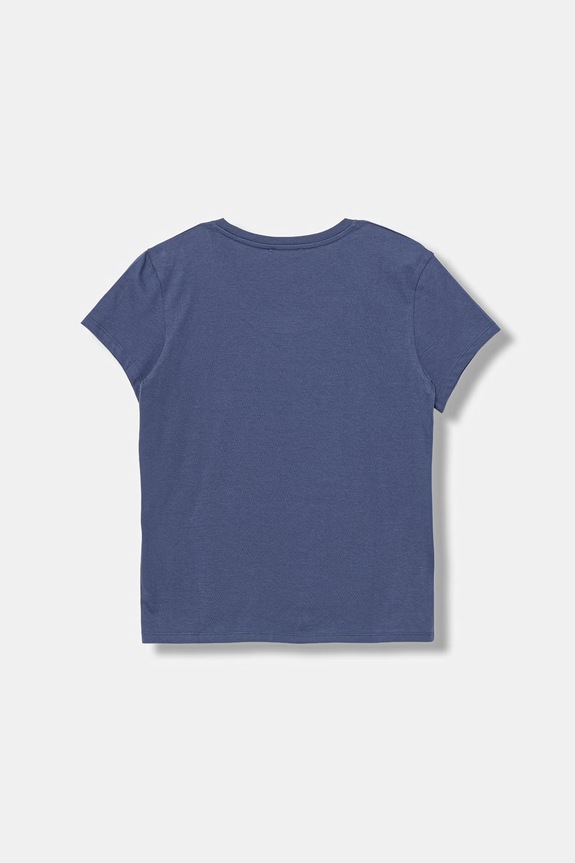 United Colors of Benetton tricou pentru copii din bumbac 3I1XC10S6.G.Stagionale albastru SS26